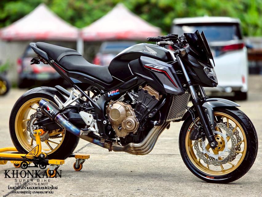 Honda Cb650f ปี2017 สีดำสวย