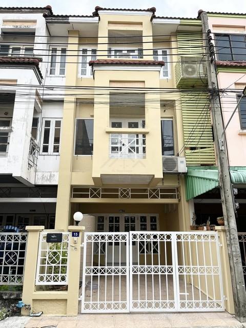 ให้เช่าทาวน์โฮม 3 ชั้น 4 ห้องนอน รามอินทรา 34 รีโนเวหใหม่ เลียบทางด่วนรามอินทรา **รับจดทะเบียน, รับสัตว์เลี้ยง 1