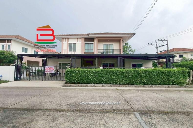  บ้านเดี่ยว หมู่บ้าน บุรีรมย์ คลอง 4 เนื้อที่ 63 ตรว. ใกล้รร.บีคอนเฮาส์ แย้มสอาดรังสิต ถนนไสวประชาราษฎร์ ตำบลลาดสวาย อำเภอลำลูกกา จังหวัดปทุมธานี