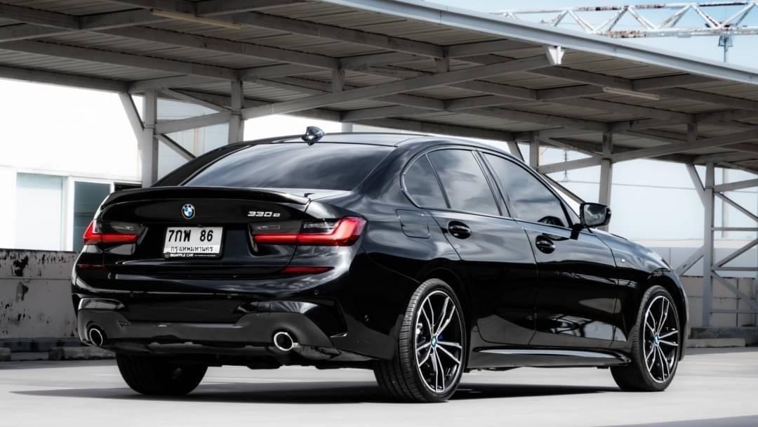 BMW 330e M Sport (G20) ปี 2020 จด2023 สีดำ รหัส BAC86 3