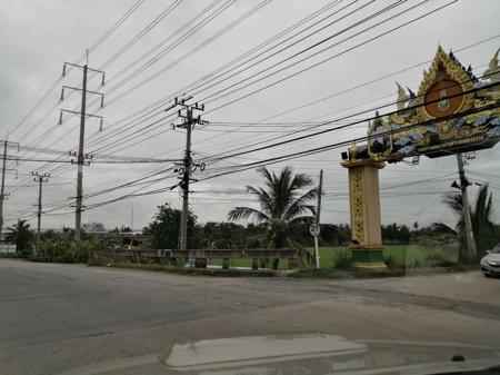 รูป ขาย ที่ดิน ติดถนน บางกรวย ไทรน้อย นนทบุรี 9 ไร่ 1 งาน 83 ตรว หน้ากว้าง 60 เมตร ติด อบต.คลองขวาง