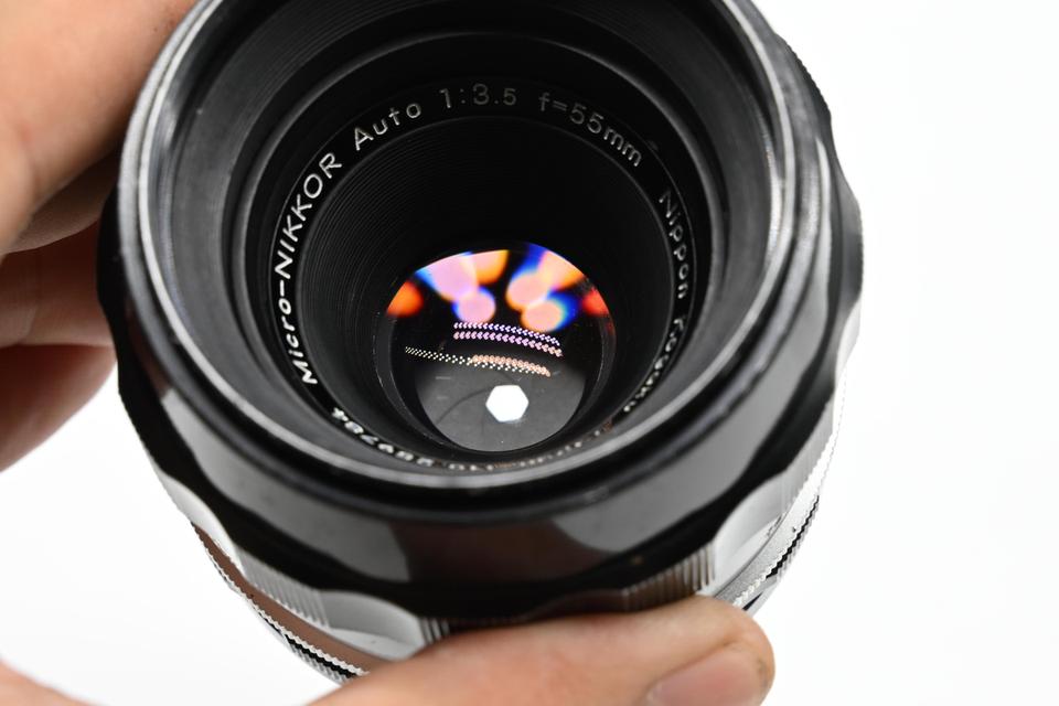 เลนส์มือหมุน  Nikon Micro Nikkor Auto 55mm F3.5 13