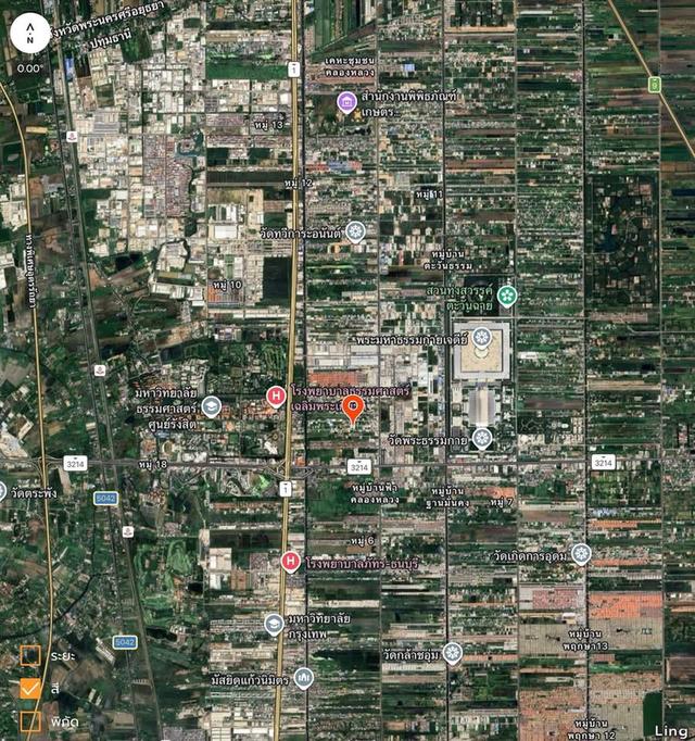 Vายด่วนทีดินใกล้ตลาดไท 509 ตารางวา ซอยเทพกุญชร2 คลองหลวง ปทุมธานี 9