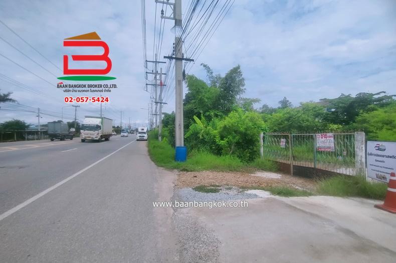 ที่ดิน เนื้อที่ 200 ตรว. ติดถนนสุขประยูร ต.หนองบัว อ.บ้านโพธิ์ จ.ฉะเชิงเทรา 4