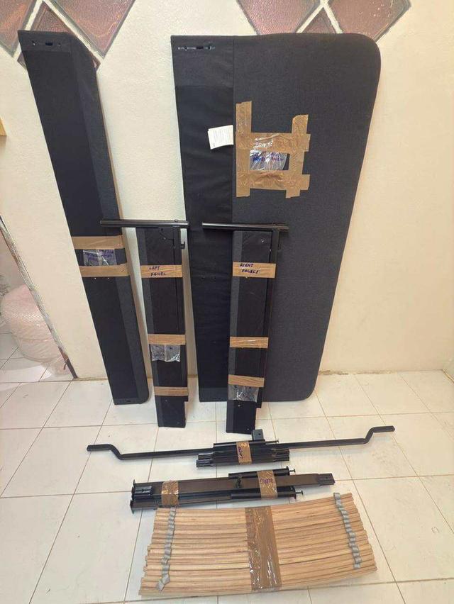 โครงเตียงสลอททุม SLATTUM พร้อมเบาะสปริง Winner ขนาด 5 ฟุต