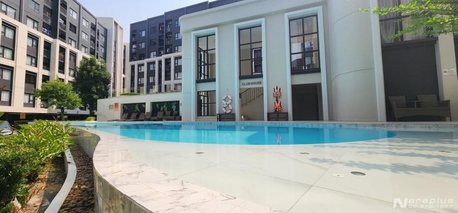 69010068 : ขายห้องชุดพักอาศัย แบบ 1 ห้องนอน พื้นที่ขนาด 36.12 ตรม. ASPIRE สุขุมวิท-อ่อนนุช คุ้มค่า น่าอยู่ กระเป๋าใบเดียวเข้าอยู่ได้เลย กู้ได้ 100% 2