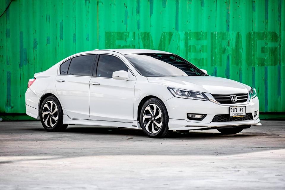 Honda Accord 2.0EL ปี 2014 สีขาว สภาพนางฟ้า ไม่เคยชน ไม่เคยแก๊ส 7