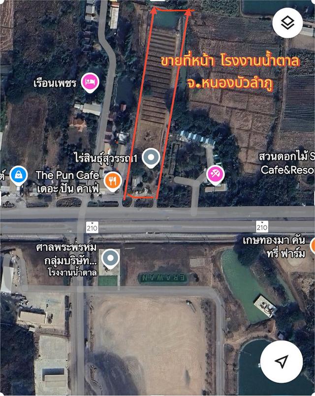 ที่ดิน 5 ไร่ หน้าโรงงานน้ำตาลเอราวัน จ. หนองบัวลำภูลำหนองบัวลำภู 1