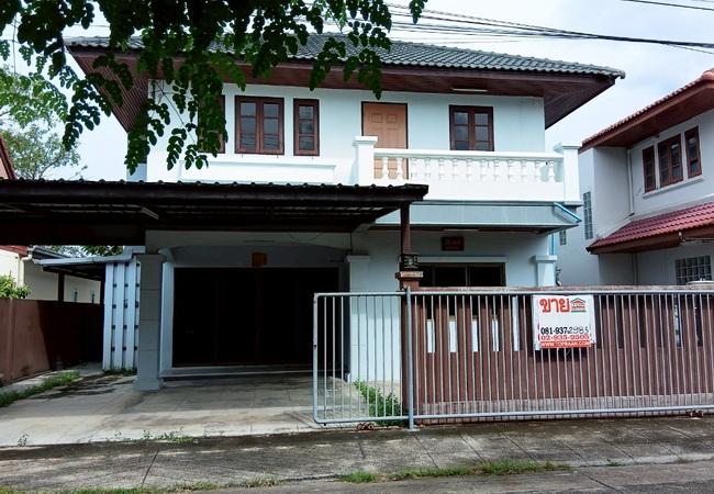 ขายบ้านเดี่ยว หมู่บ้านสัมมากร รามคําแหง 112 เนื้อที่ 57 ตร.ว. 2 ชั้น 5 นอน 4 น้ำ