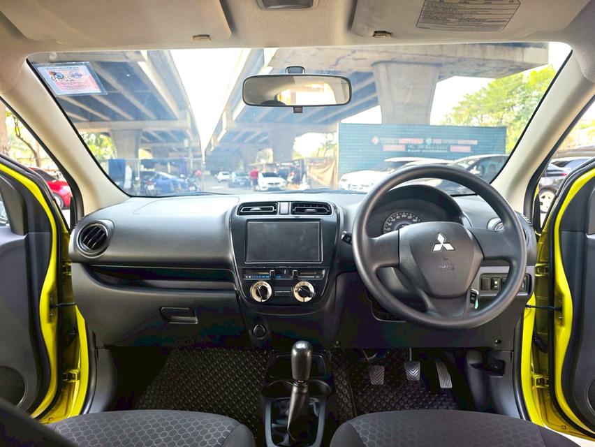 ขายรถ Mitsubishi Mirage 1.2 ปี 2013 สีเหลือง เกียร์ธรรมดา รูปที่ 13