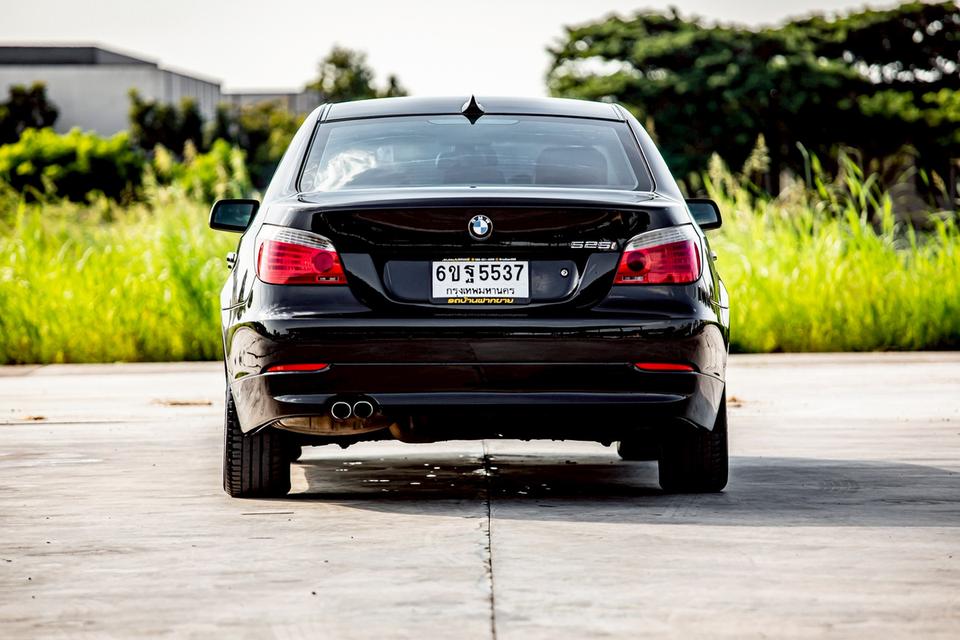 Bmw 525i ปี 2008 สีดำ มือเดียวป้ายแดง สวยสภาพดี 7
