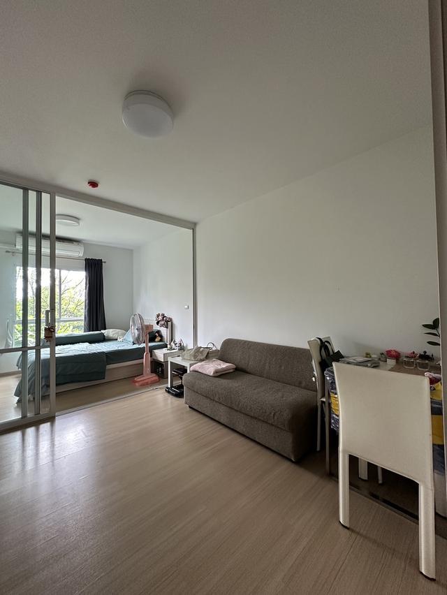 ให้เช่าคอนโดยูนิโอจรัญซอย3 ชั้น3 วิวต้นไม้ 30 ตรม. เฟอร์ครบ ห้องนอน ครัว ห้องนั่งเล่น ระเบียง  เดือนละ7,500 2