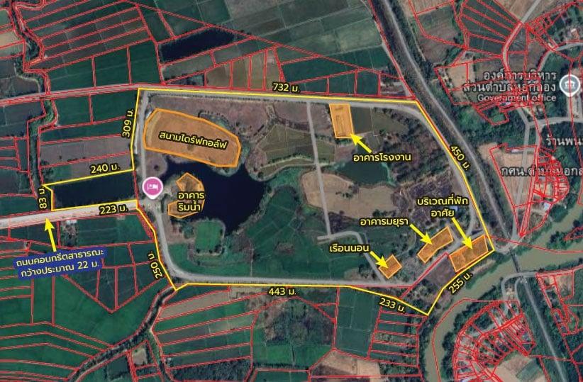 ที่ดิน 🏡 ขายที่ดินพร้อมสิ่งปลูกสร้าง 288-2-1 ไร่ ถนน ทล.1275 ใกล้ สนง.ตำรวจภูธรภาค 6 5