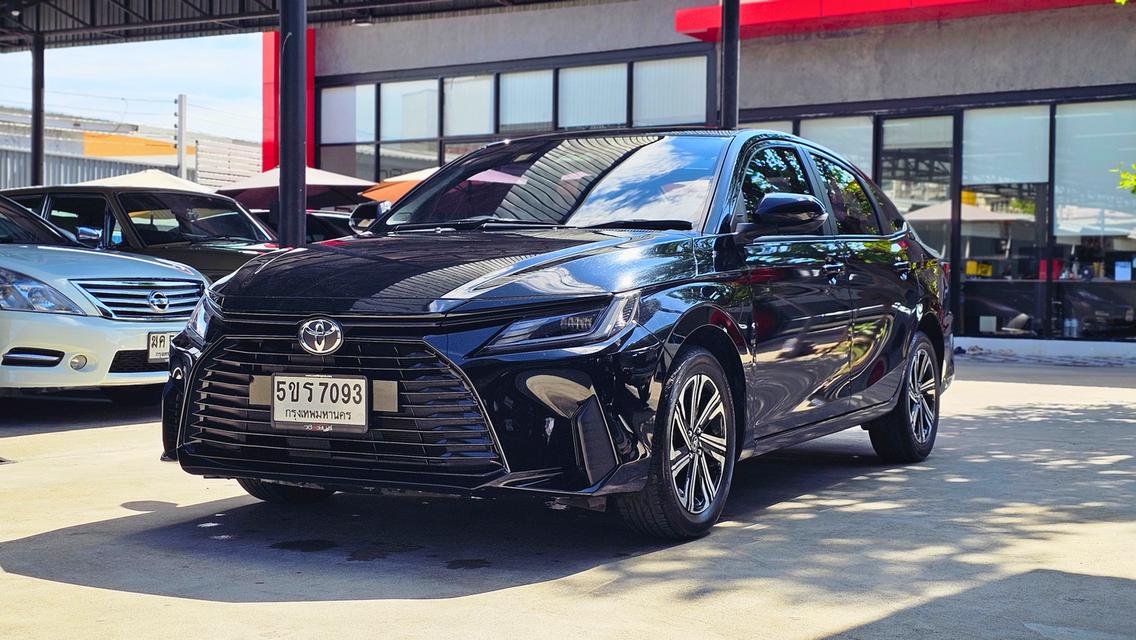 ขายรถ Toyota Yaris Ativ 1.2Smart Sedan ปี 2024 สีดำ เกียร์ออโต้
