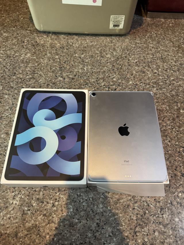ขายๆๆๆถูกๆๆiPadAir4สีSky Blue มีกล่องอีมี่ตรง256กิ๊กWifi Celluer ใส่ซิมได้ตัวTopสุดใช้งานดีทุกๆฟังชั่นสูนTrueทุกๆฟังชั่นรีสโตได้ตลอดไม่มีติดไอคราว Mod 2