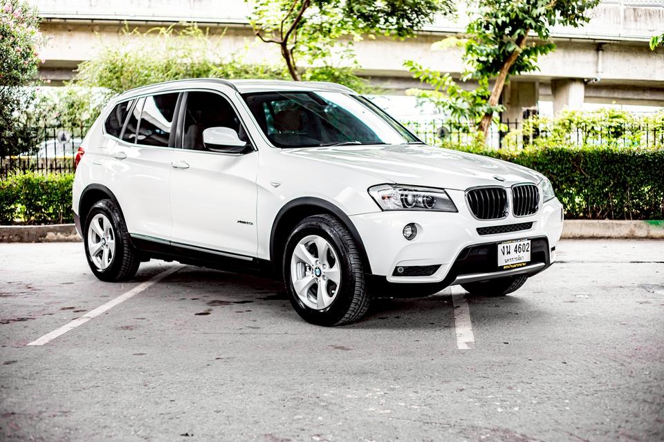 Bmw X3 XDrive20i สีขาว ปี2013 สนใจติดต่อ.099-2459121 เซลล์เอก 549,000