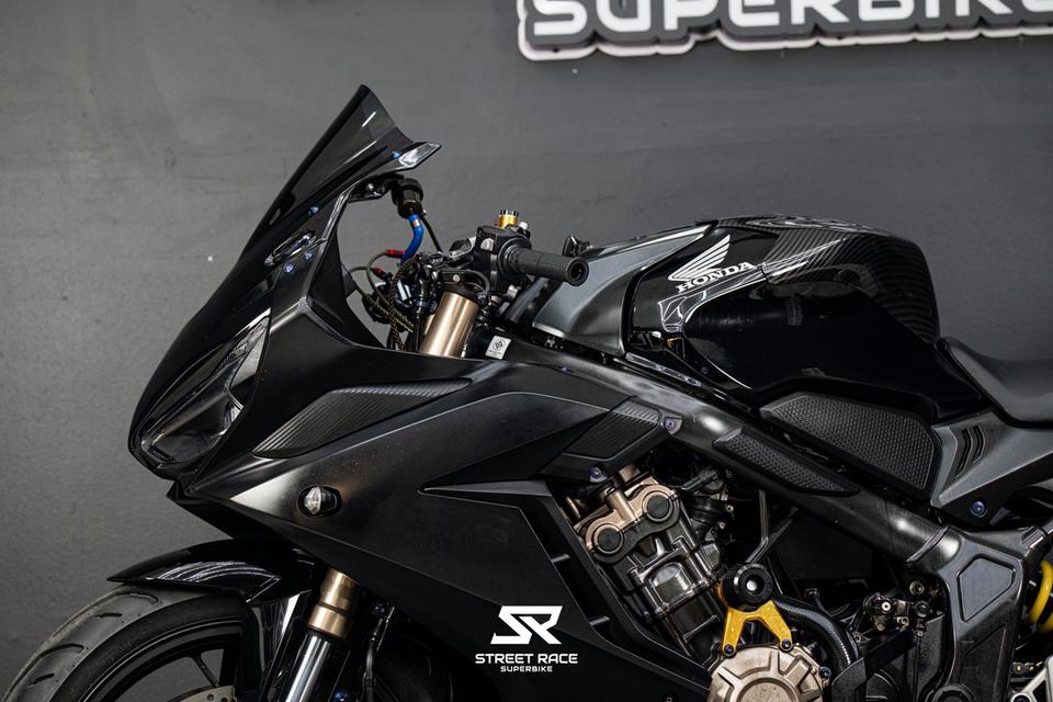 CBR650R 2021 ดำรถเท่ ท่อ JP racing ท้าย R1 ราคาเงินสด 212,000 บาท รูปที่ 13