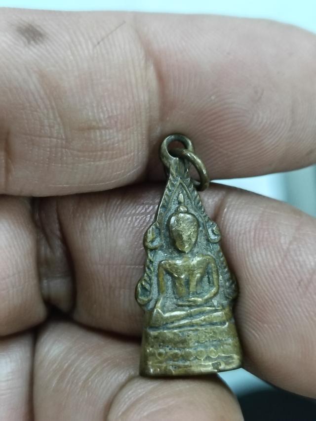 พระกริ่งชินราชพิมพ์เล็กมีหู ปี2500 เนื้อทองผสม