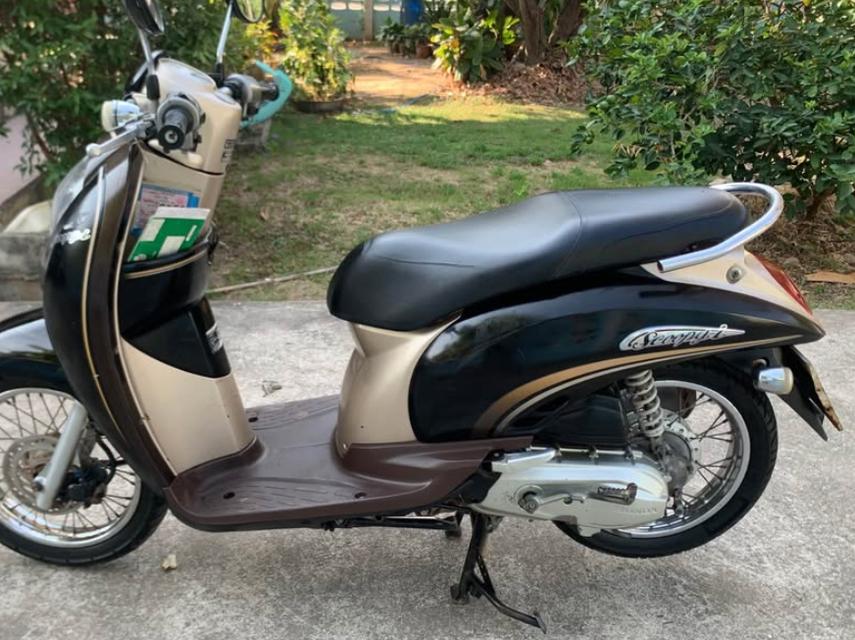 2009 Honda scoopy เครื่องดี มีเล่มชุดโอน 4