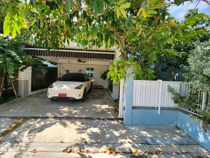 ​ขายบ้านเดี่ยว ม.วิลลาจิโอ ปิ่นเกล้า - ศาลายา (Villaggio Pinklao - Salaya) บ้านสวย สภาพดี แปลงริม ดิน 55.9ตรวา. 3ห้องนอน 3น้ำ แต่งครบ เพียง 5.19MB 2