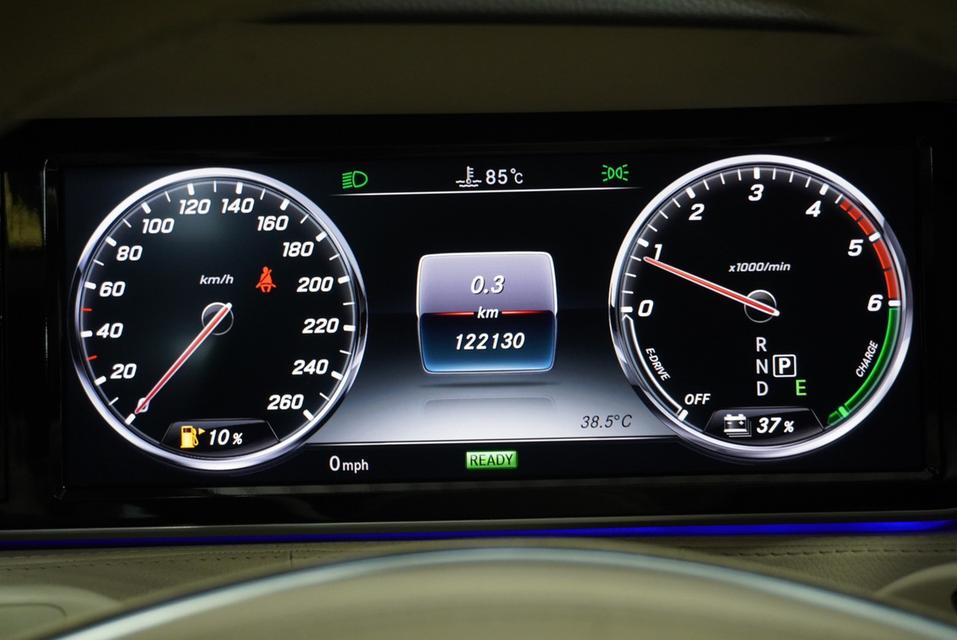 รหัสรถ JRS1148 Mercedes-Benz S300 Hybrid ปี 2015 สีดำ 6