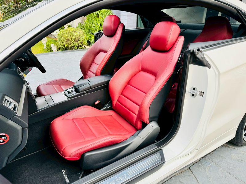 Benz E200 W207 เครื่อง 2.0turbo Amg Dynamic ไมล์ 50,xxx กม สีขาว ปี 2014 15