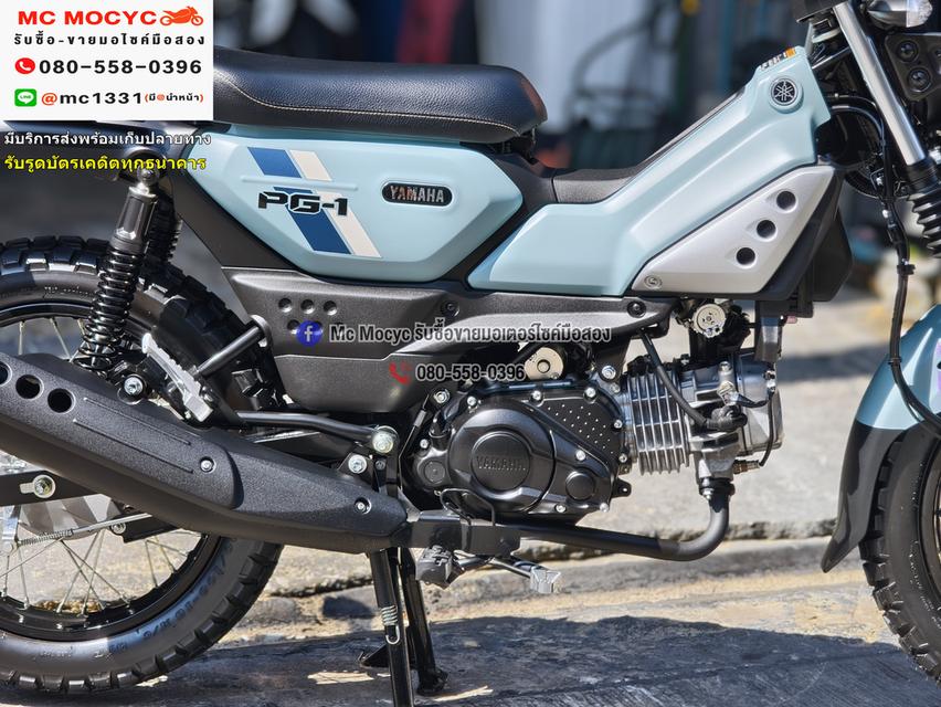 Pg1 G2 2025 วิ่ง100โล สภาพป้ายแดงราคามือสอง กุญแจ2ดอกบุคเซอวิสครบ เล่มชุดโอนครบ NO1268 16