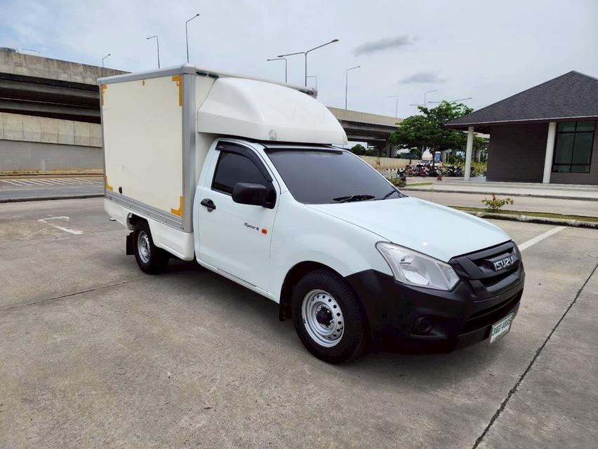 รหัสรถ NKG4895 Isuzu D-Max 1.9 Spark M/T ปี 2017 พร้อมตู้แห้ง