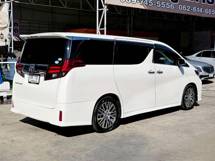 รหัสรถ SEZ12 Toyota Alphard 2.5 SC Package เกียร์ ออโต้ เบนซิน สี ขาว ปี 2017 2