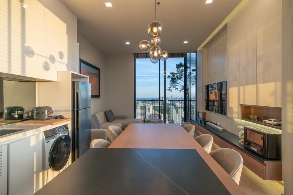 ขายคอนโด Noble Be19 ห้อง Junior Penthouse 2 ห้องนอน 2 ห้องน้ำ ชั้น 39 ห้องมุม วิวโค้งแม่น้ำเจ้าพระยา ใกล้ BTS อโศก & MRT 2