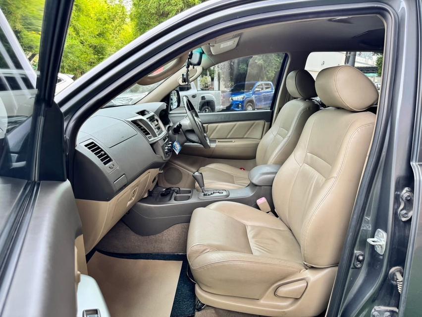 Toyota Fortuner ตัว G SUV เกียร์อัตโนมัติ เครื่อง2.5cc. ดีเซล  ปี2013~รถมือสองฟรีดาวน์ ออกรถ 0 บาท  ปรึกษาฟรีทุกเงื่อนไข  ไม่มีวันหยุด  9