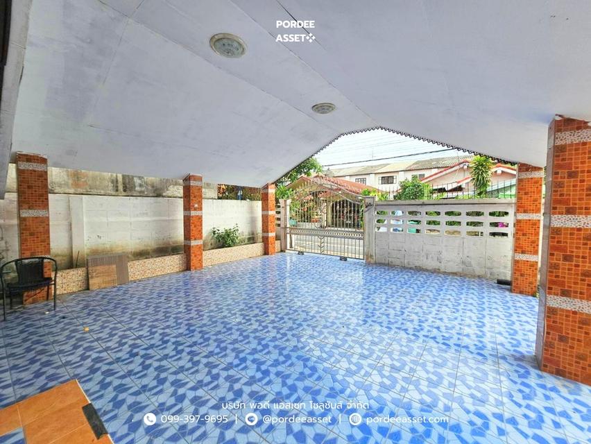 ขาย!! บ้านเดี่ยวชั้นเดียว บ้านบัวทองเคหะ3 บางบัวทอง (ขนาด 54 ตร.ว.) ถ.บางกรวย-ไทรน้อย นนทบุรี : Baan Bua Thong Keha3 14