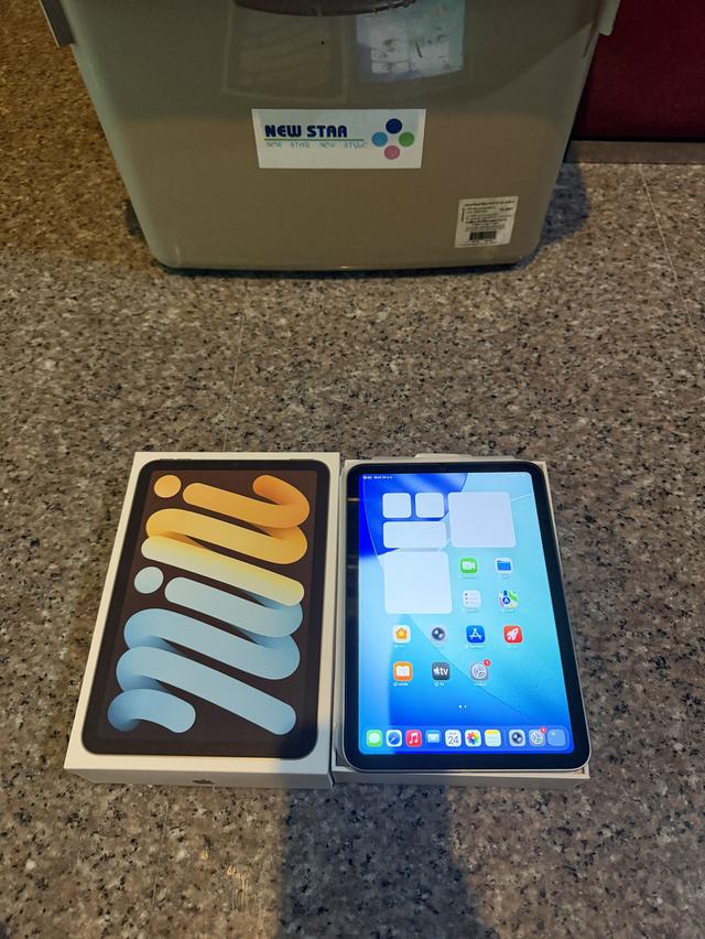 ขายiPadMini7สีหายากStar Light128กิ๊กสูนTrueยกกล้แงแบต100จอแท้เดิมๆ