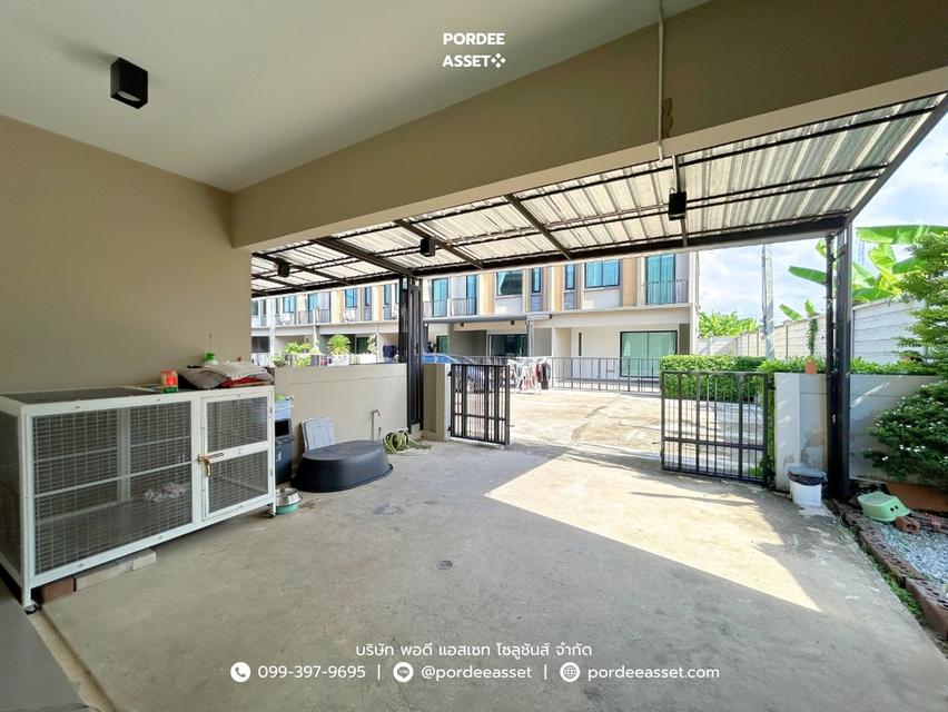 ทาวน์โฮม 2 ชั้น เอสเกต ทาวน์ ราชพฤกษ์-345 (หลังริม 34.4 ตร.ว. หน้ากว้าง 7.5 ม.) ซอยวัดลำโพ บางบัวทอง นนทบุรี : S Gate Town Ratchaphruek-345 13