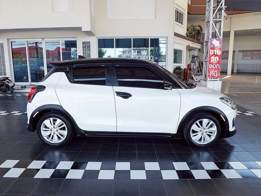 รหัสรถ KCY8669 SUZUKI SWIFT ECO 1.2 GLX NAVI AUTO ปี 2019 สีขาวมุก-ดำ 6