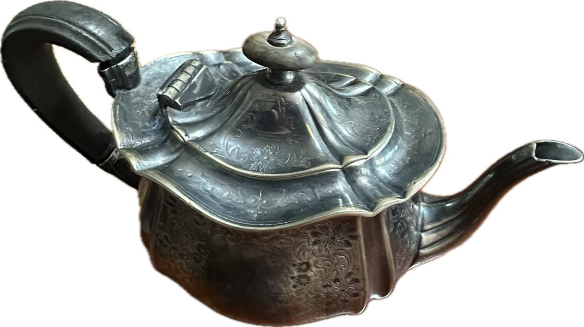 Antique Sliver Plated Teapot