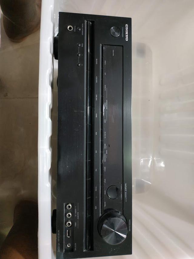 Home Theater Onkyo AV Receiver รุ่น HT-R592 7.1 Channel สภาพสวยมาก รีโมท ลำโพงครบ 7.1 1