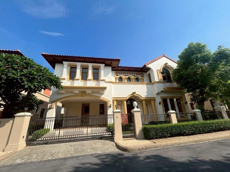 ขายบ้านเดี่ยวบ้านสวย หลังใหญ่ เดอะริช พระราม 2 THE RICH RAMA 2 ถนนบางกระดี่ บางขุนเทียน กทม. 1