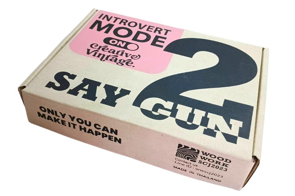 ปืนยิงยางที่ฟังเพลงได้ S-01 Vintage Rubber Band Gun with MP3  Player รูปที่ 11