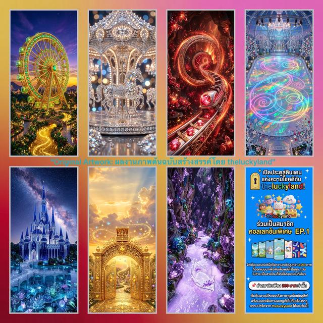 เปลี่ยนหน้าจอให้สดใส ปลุกพลังบวกในตัวคุณด้วย theluckylandBrighten your screen and unleash your positivity with theluckyland รูปที่ 5
