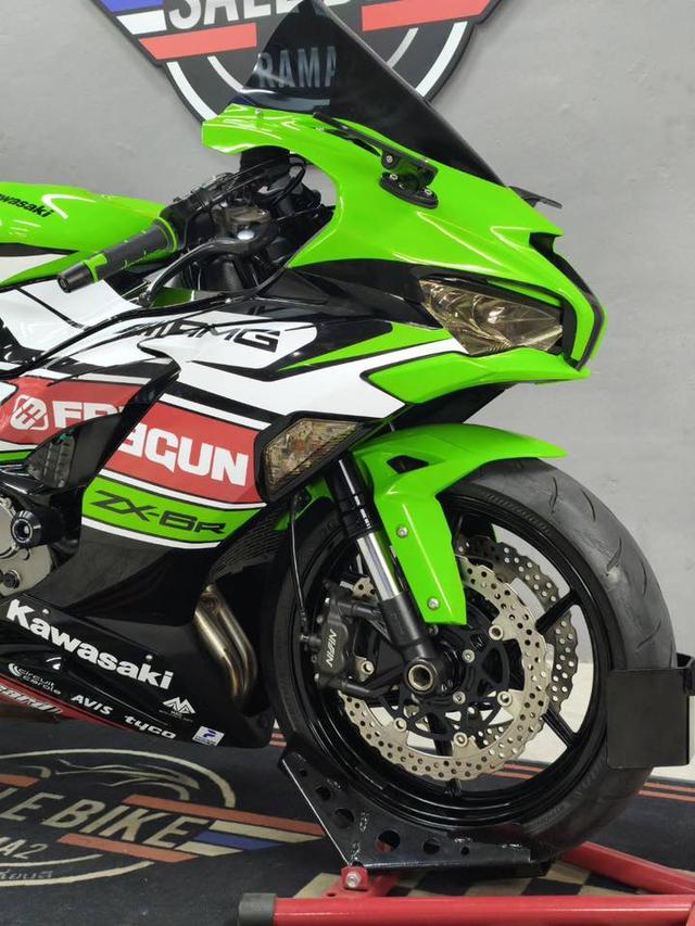 ออกรถ 0 บาท Kawasaki ZX-6R ปี 2020 abs รูปที่ 9