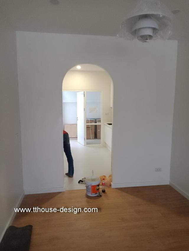 รับเหมา ต่อเติม โครงหลังคา กันสาด ห้องครัว เทพื้นปูกระเบื้อง ID Line : dddesign23 3