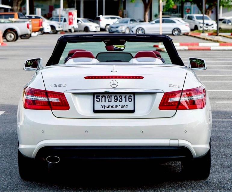 รหัสรถ PR9316 Benz E250 CGI Cabriolet AMG Package ปี 2011 Top Fulloption 7
