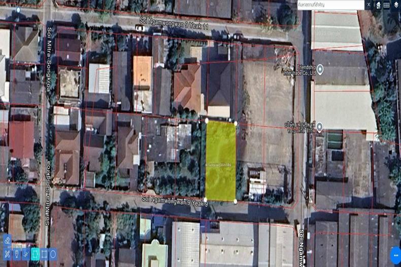 ที่ดินเปล่า เนื้อที่ 108 ตร.ว. ซอยงามวงศ์วาน 9 แยก 9 & ซอยงามวงศ์วาน 3 แยก 6, ใกล้ปั้มบางจาก ถนนงามวงศ์วาน ตำบลบางเขน อำเภอเมืองนนทบุรี นนทบุรี 6