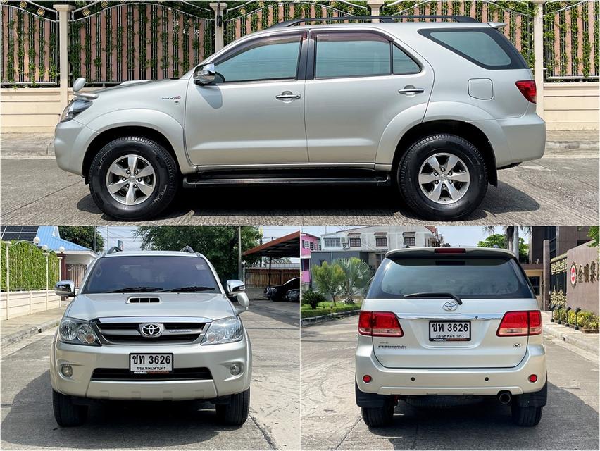 TOYOTA FORTUNER 3.0 V 4WD ปี 2007 AUTO สภาพนางฟ้า