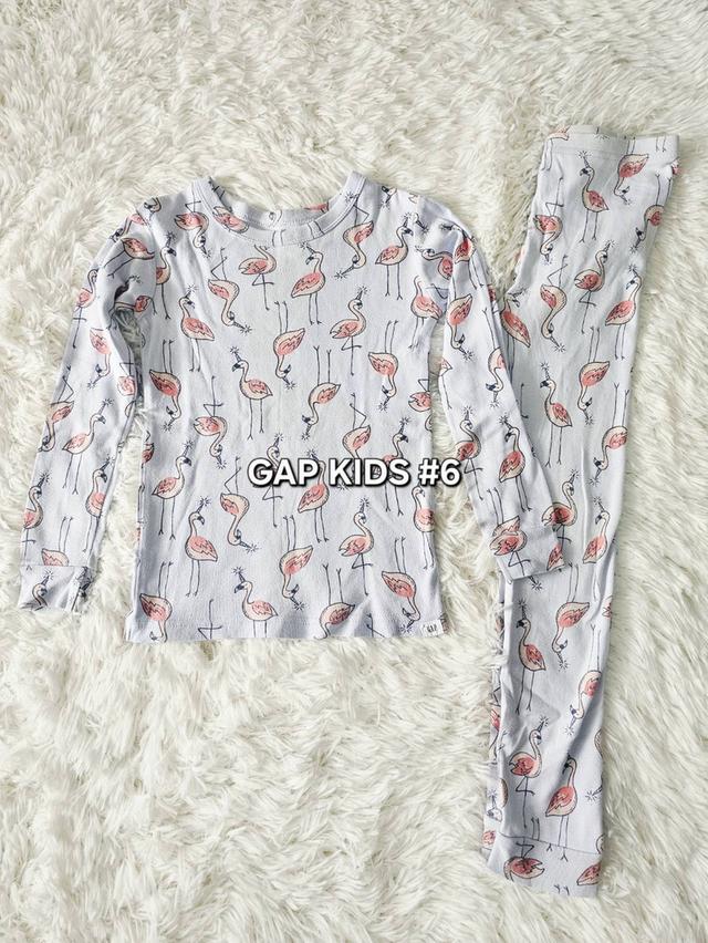 ชุดนอนเด็กแขนยาว แบรนด์ Gap Kids ส่งต่อมือสอง สภาพดี ไม่มีตำหนิ 6