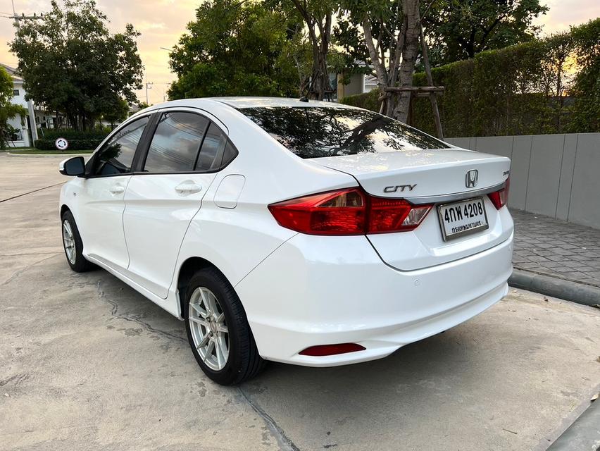 HONDA CITY ออโต้ ปี2015 ไม่แก๊ส มือเดียว เช็คศูนย์ตลอด รูปที่ 4