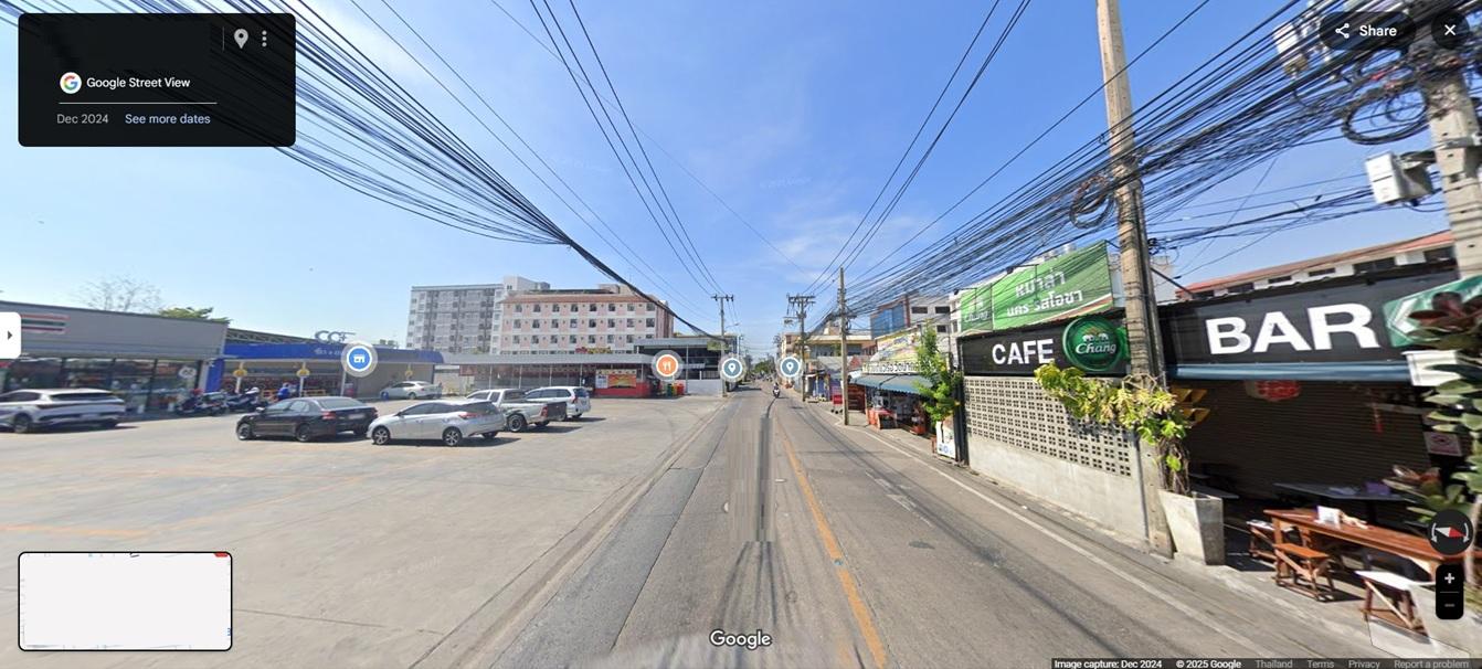 ที่ดินพร้อมอพาร์ทเม้นท์ ซอยศรีนครินทร์42 ใกล้ตลาด, ร้านสะดวกซื้อ