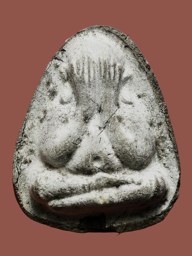 พระปิดตาปลดหนี้ หลังยันต์ตรีฯ เนื้อผงใบลาน หลวงปู่โต๊ะ วัดประดู่ฉิมพลี....เก่า เดิมๆ