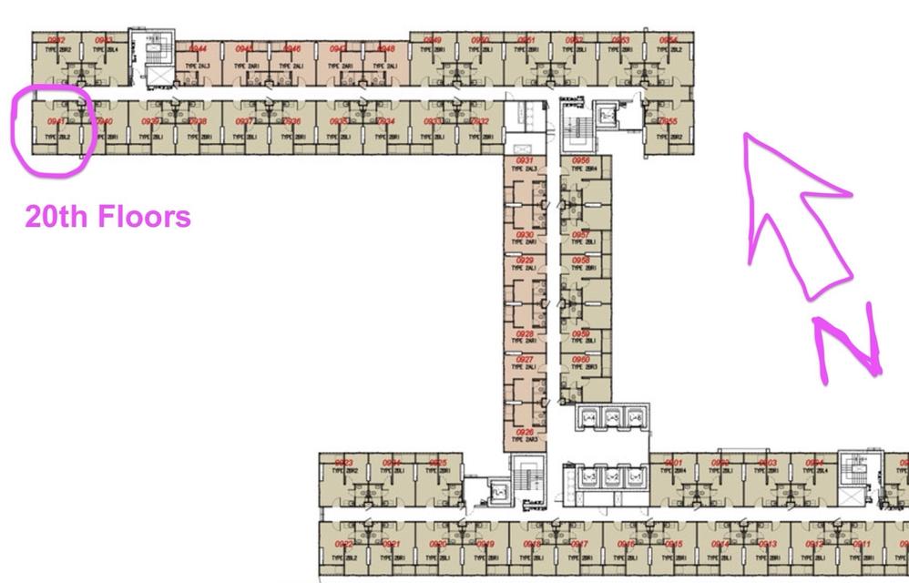 คอนโด เดอะ ทรัสต์ เอราวัณ 1bed 29 ตรม ชั้น 20 ห้องมุม วิวแม่น้ำ ป่าจาก 2.4M 1